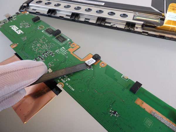 camera frontale memo pad tf300